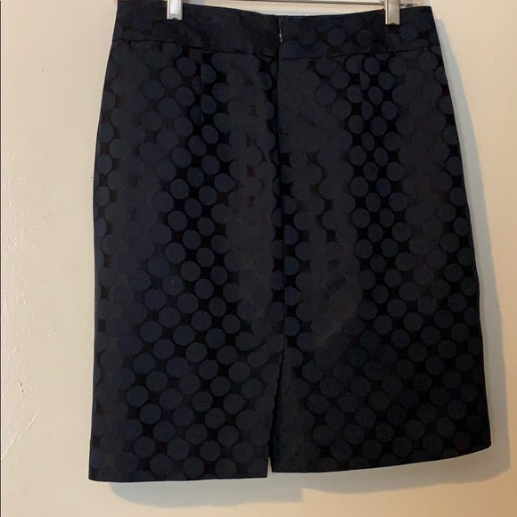 Navy polka dot skirt - Picture 2 of 3